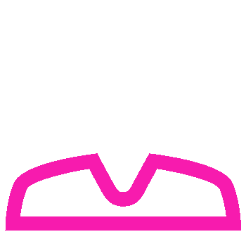 The image depicts a stylized icon featuring a medical professional s head with a smiling face, wearing a white coat and a red mask, set against a black background, accompanied by two smaller icons of hands holding a tablet and a syringe respectively.
